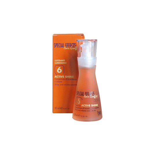 N.6 HAIR GRAFFITI ACTIVE SHINE blizgesio ir apimties koncentratas